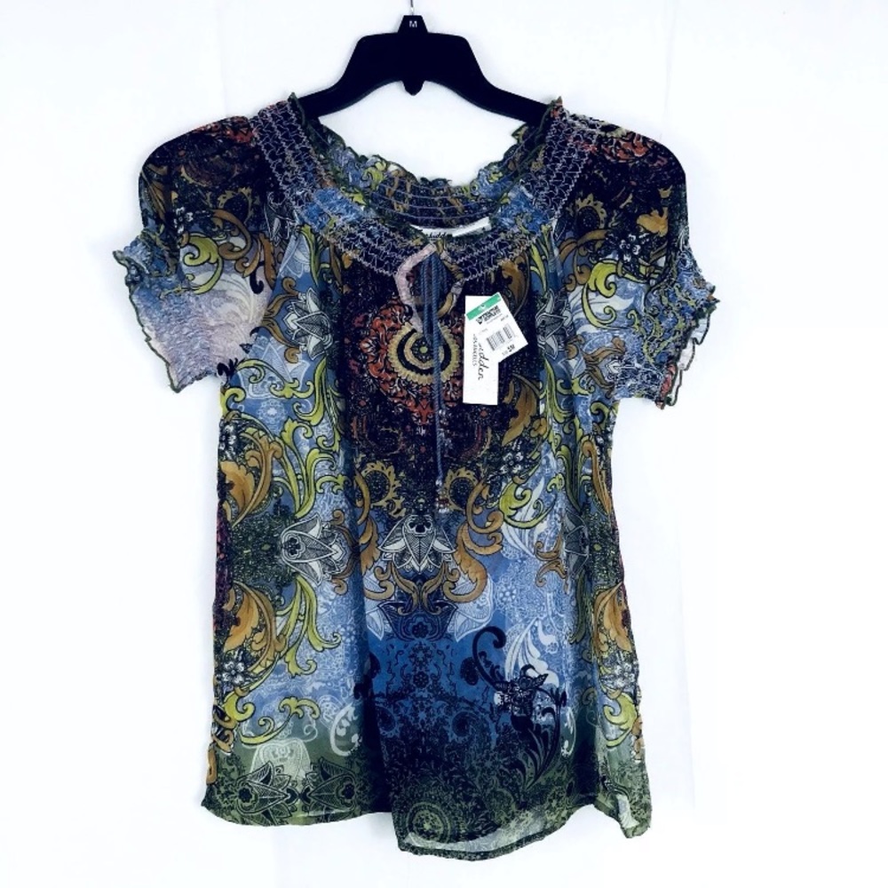 Forbidden Los Angeles Ladies Pullover Blouse Top